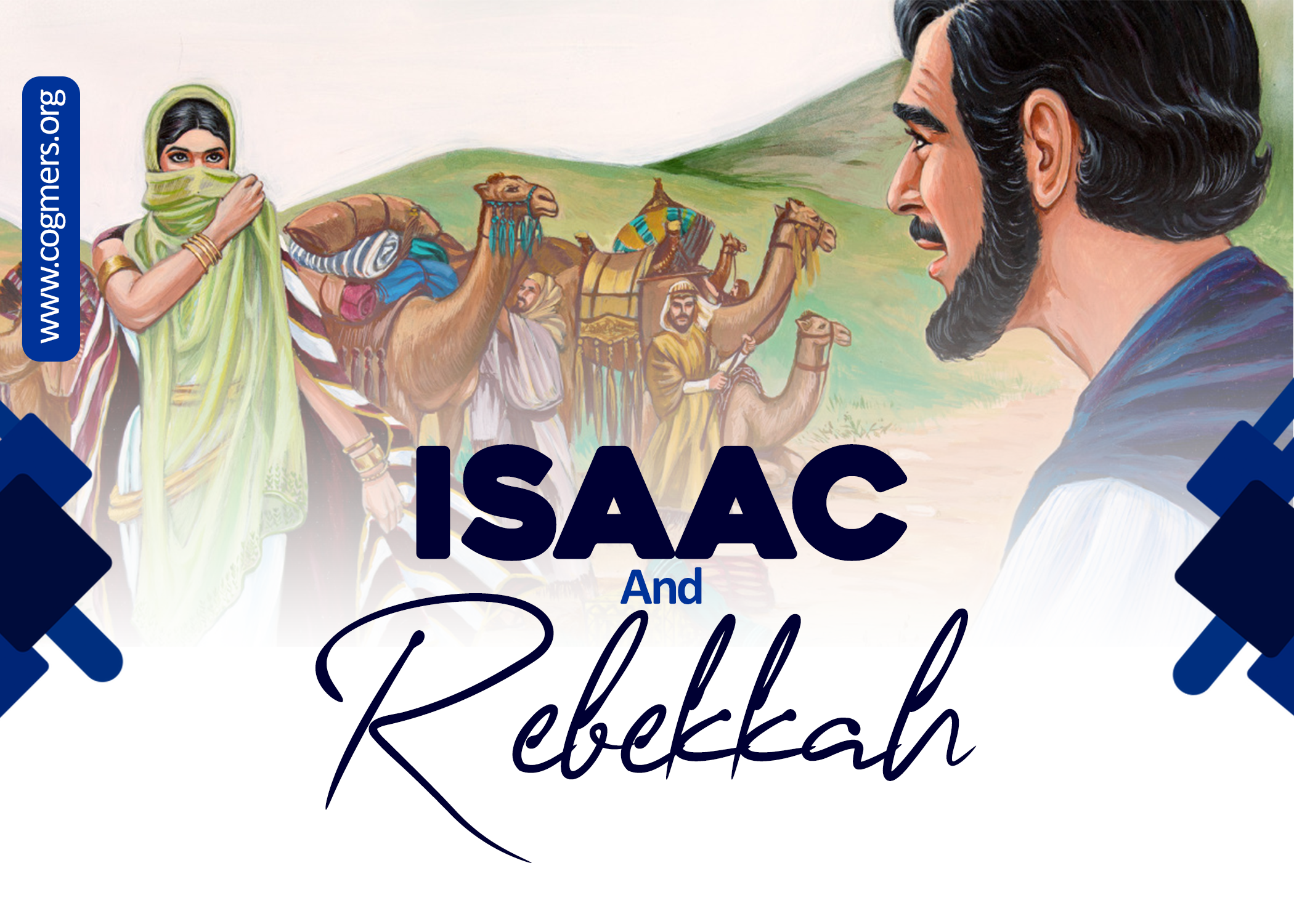 Isaac and Rebekkah