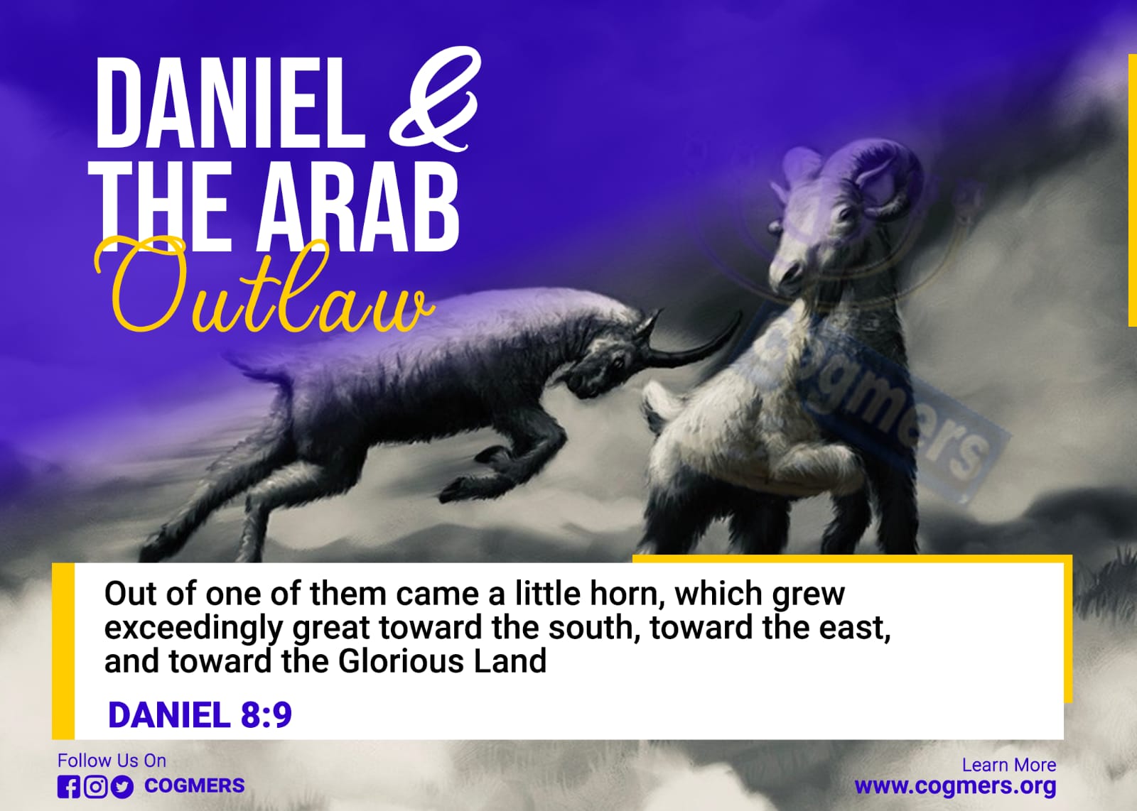 DANIEL 8: ENTER THE ARAB OUT-LAW