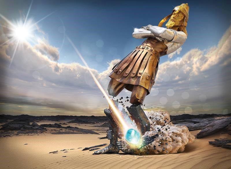 Nebuchadnezzar's Dazzling Statue